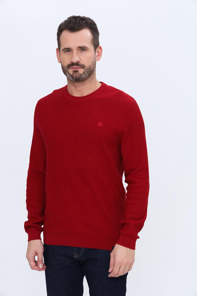 Джемпер Lerros красный в рубчик
