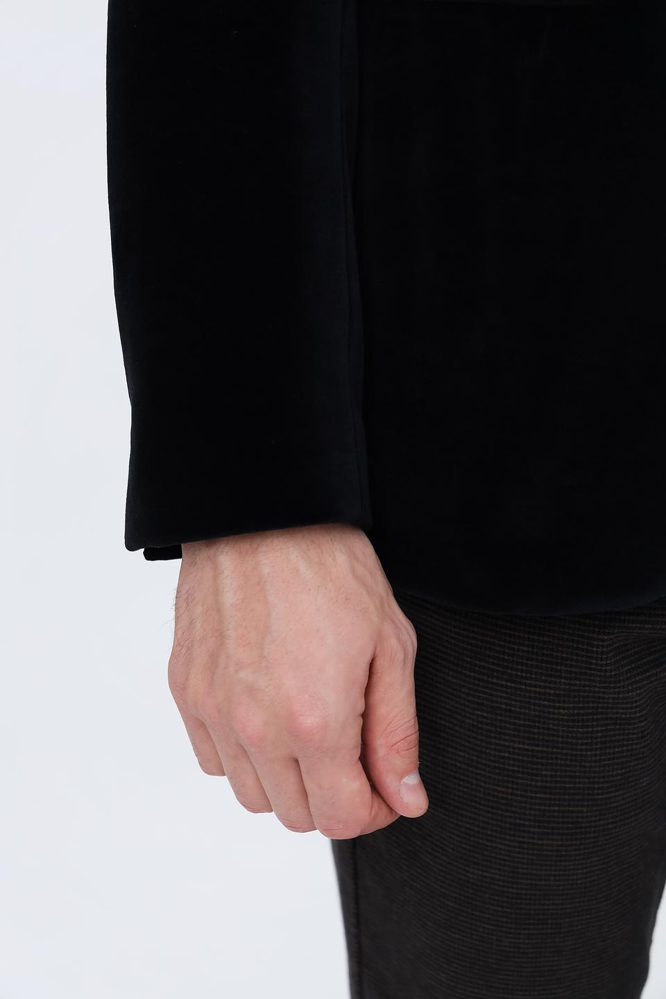 Пиджак Circolo 1901 бархатный чёрный