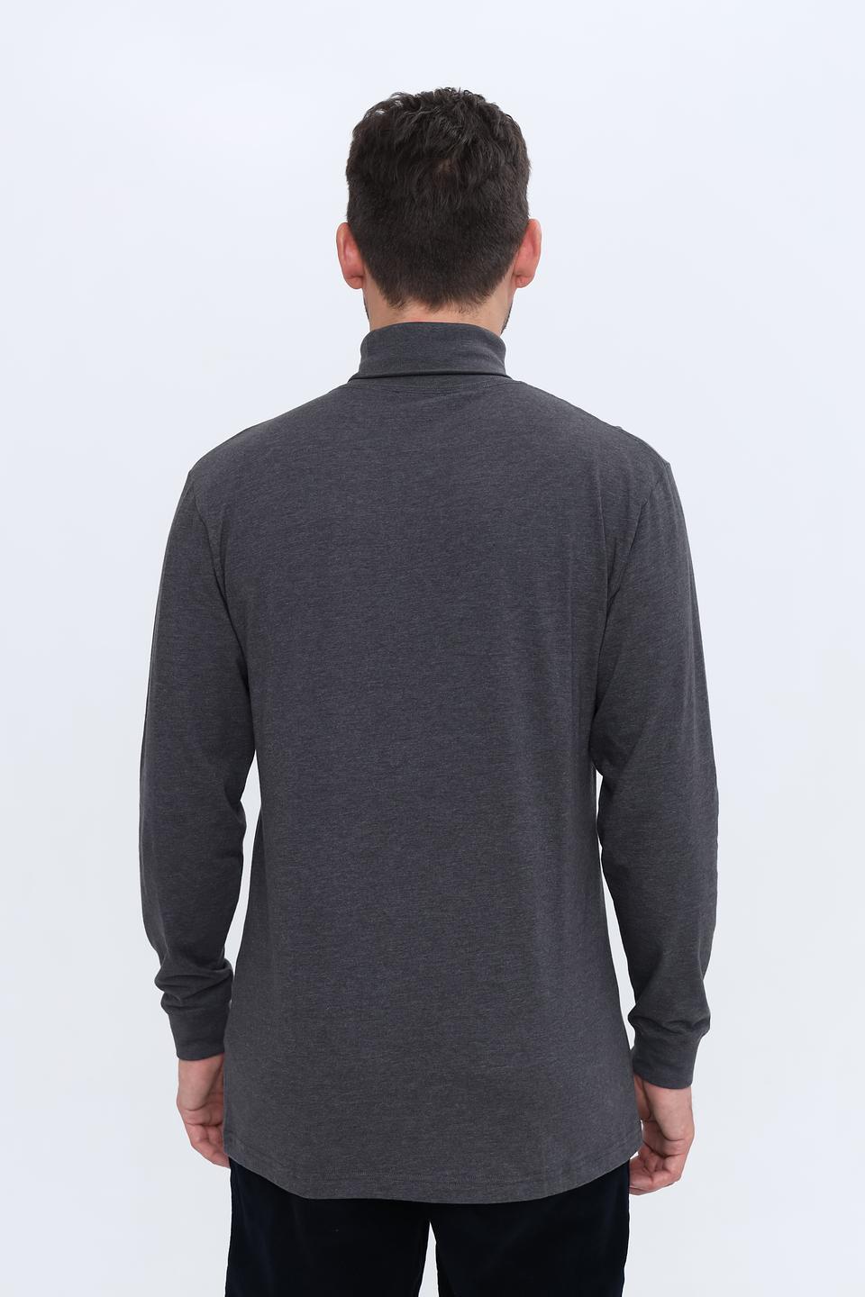 Водолазка Ragman серый меланж