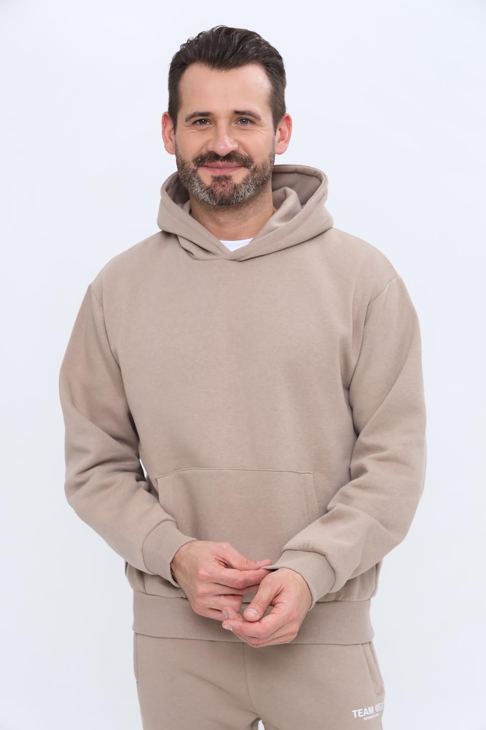 Толстовка Alcott мужская бежевая