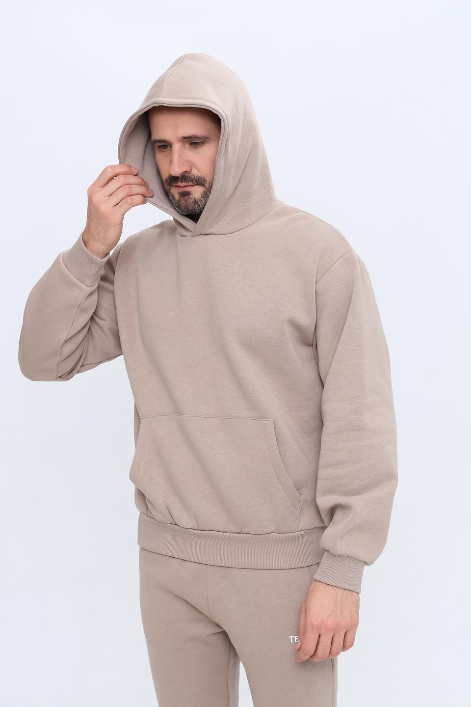 Толстовка Alcott мужская бежевая