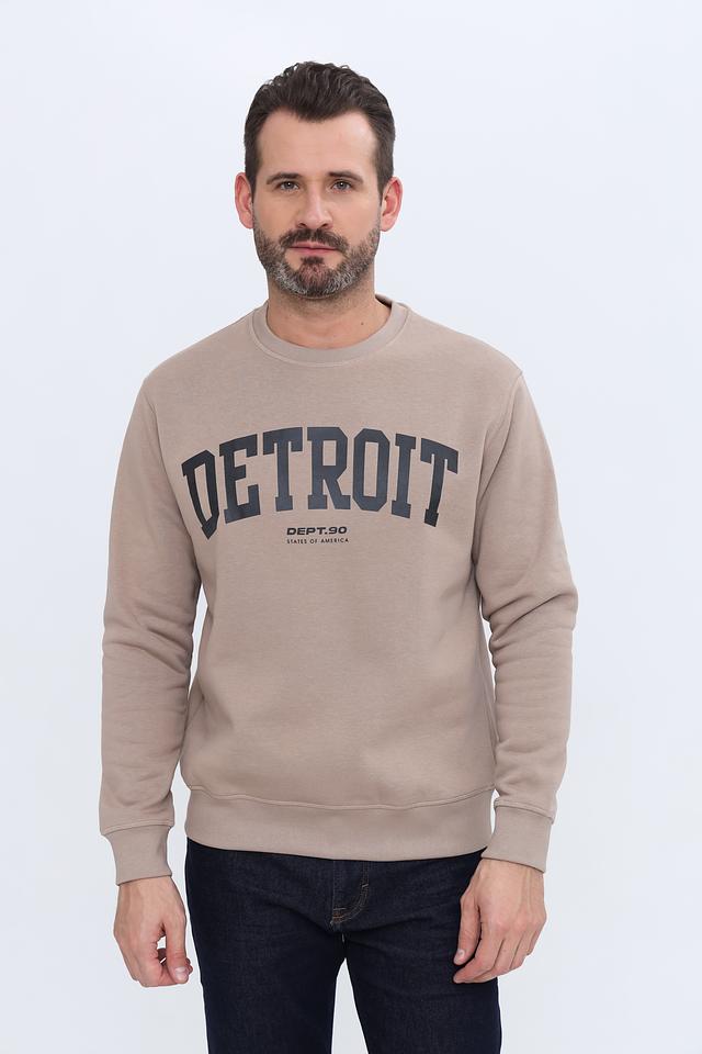 Свитшот Alcott Detroit бежевый