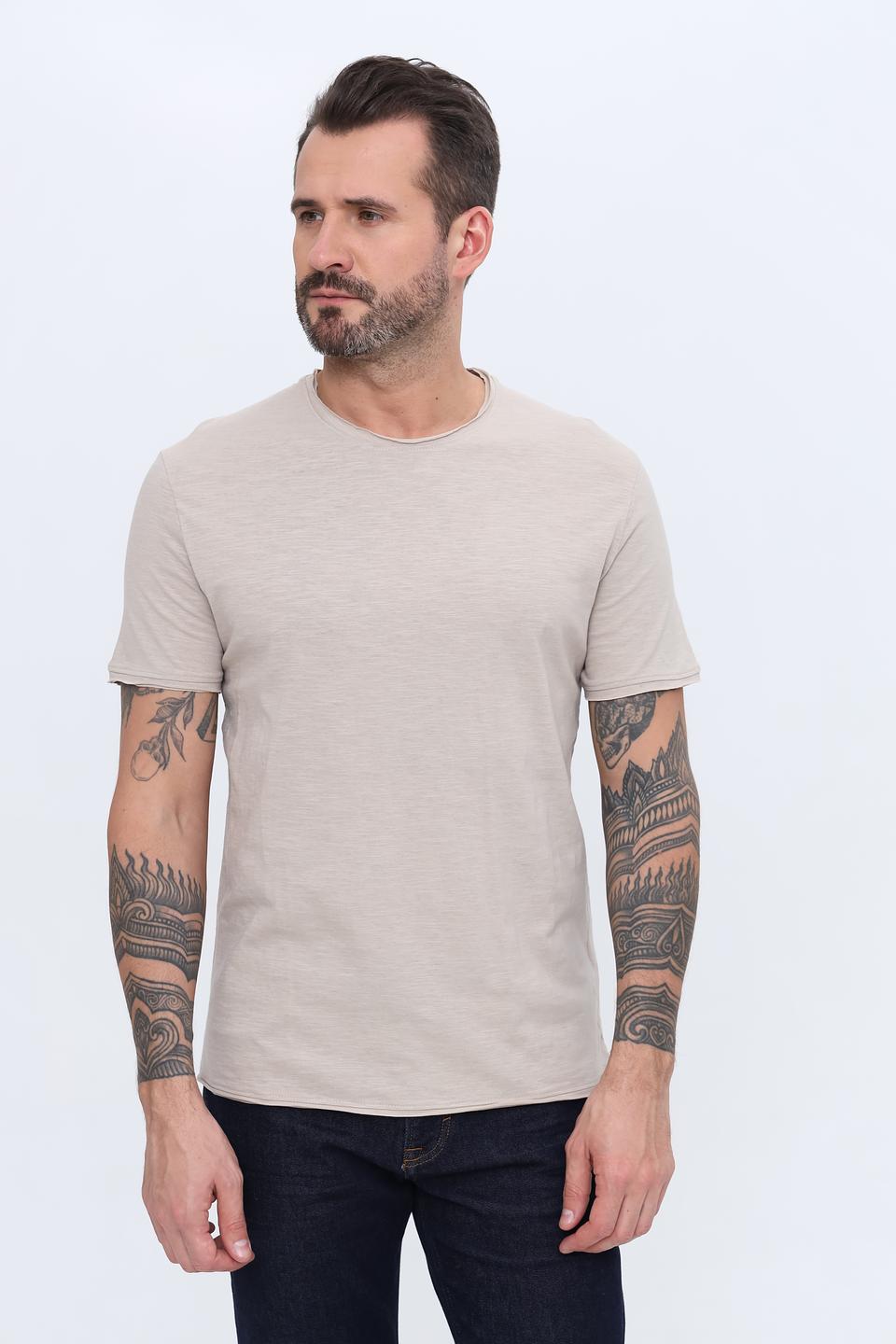 Футболка Alcott бежевая