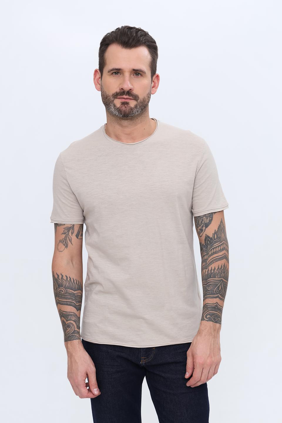 Футболка Alcott бежевая