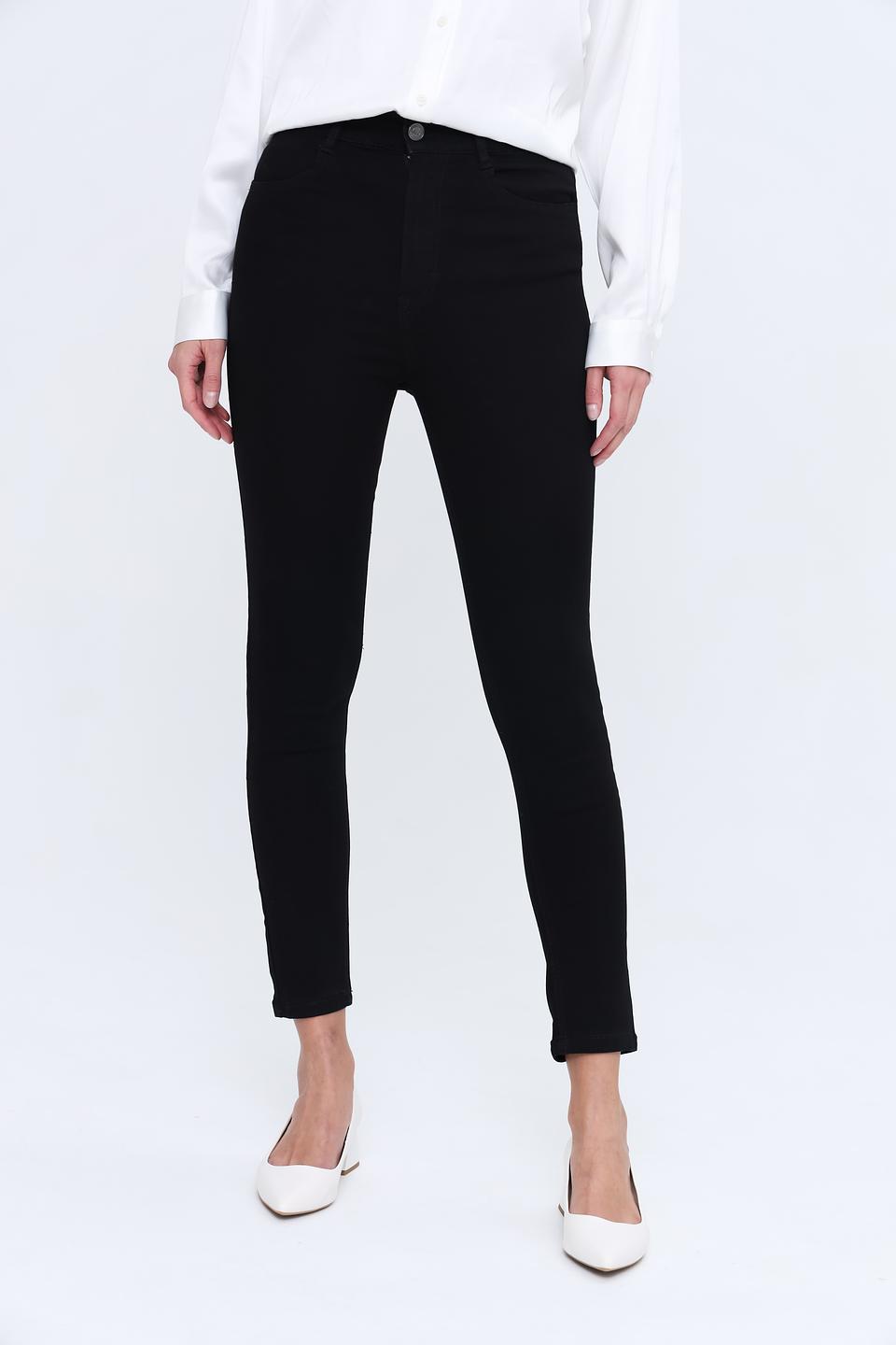 Брюки Alcott скинни чёрные