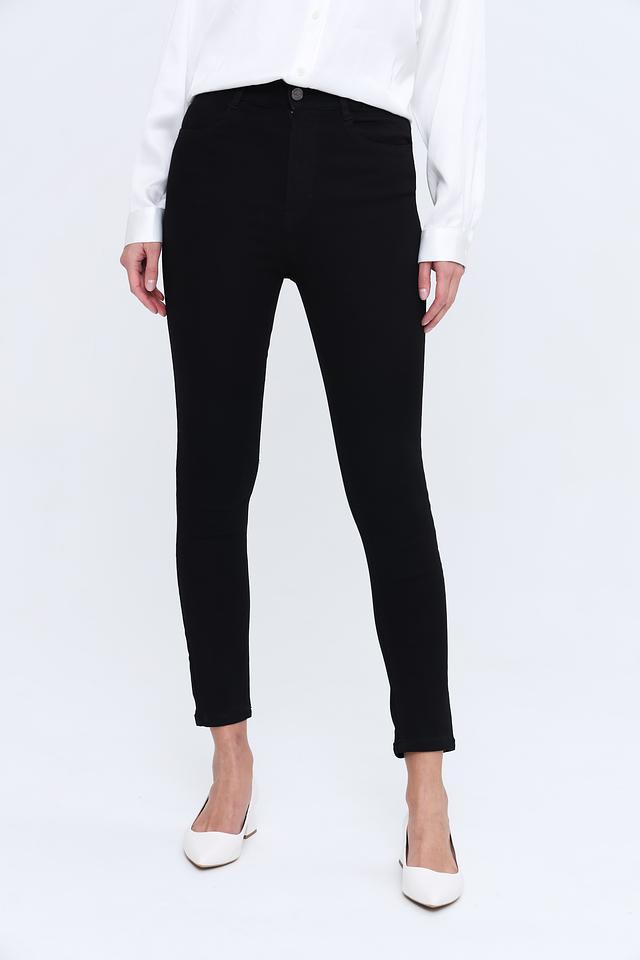 Брюки Alcott скинни чёрные