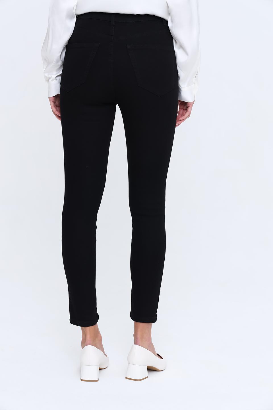 Брюки Alcott скинни чёрные