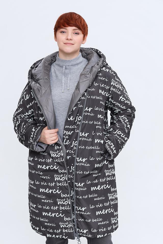 Пальто Baronia с принтом