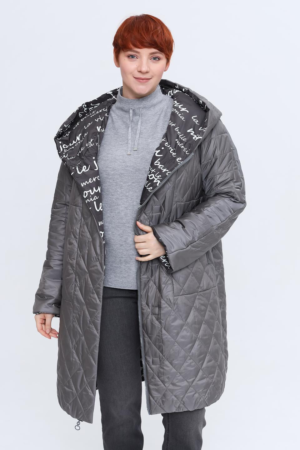 Пальто Baronia с принтом