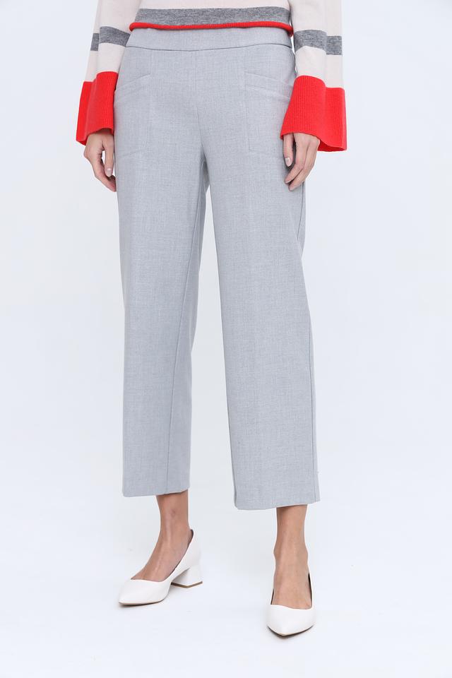 Брюки Toni collection серые кюлоты
