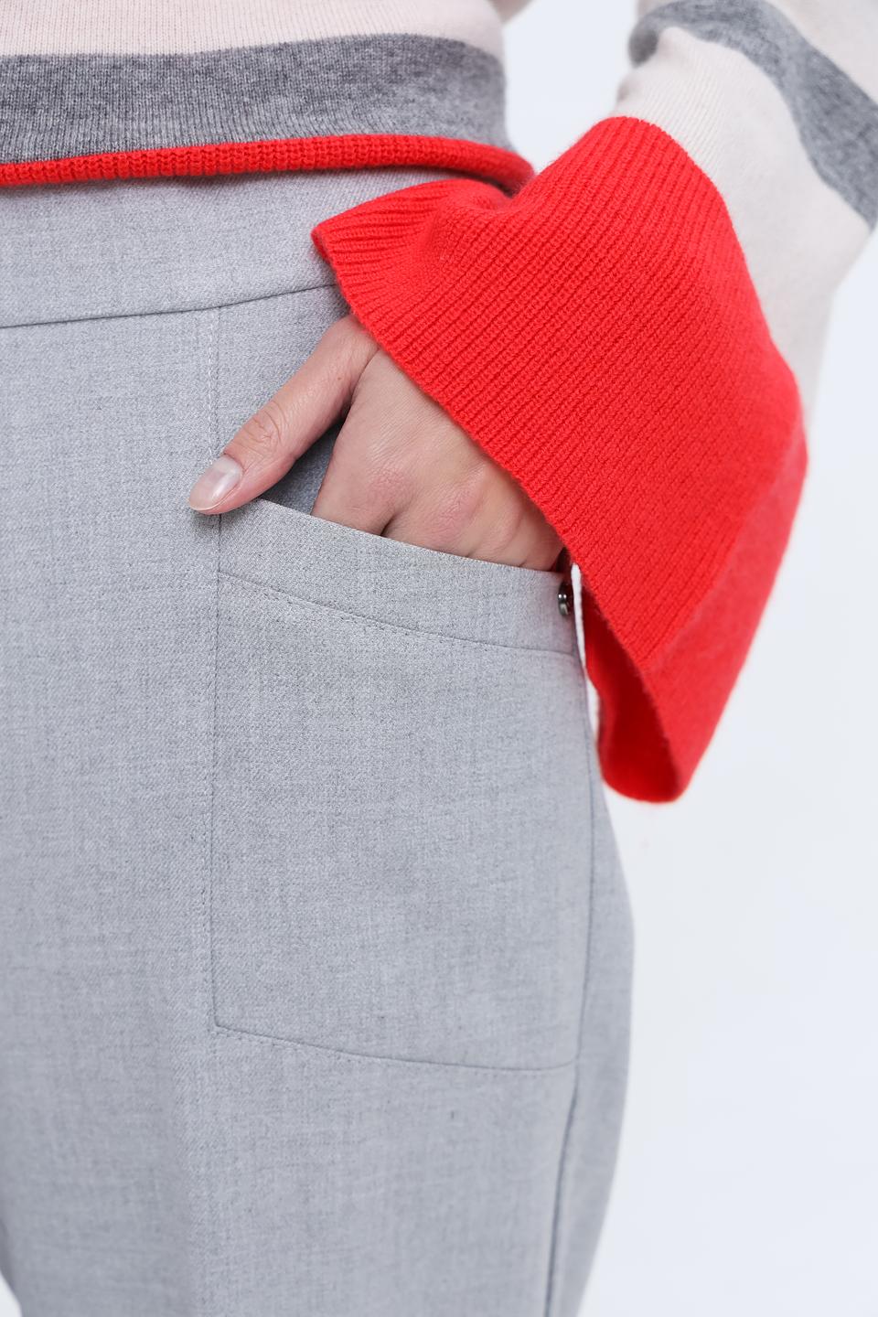 Брюки Toni collection серые кюлоты