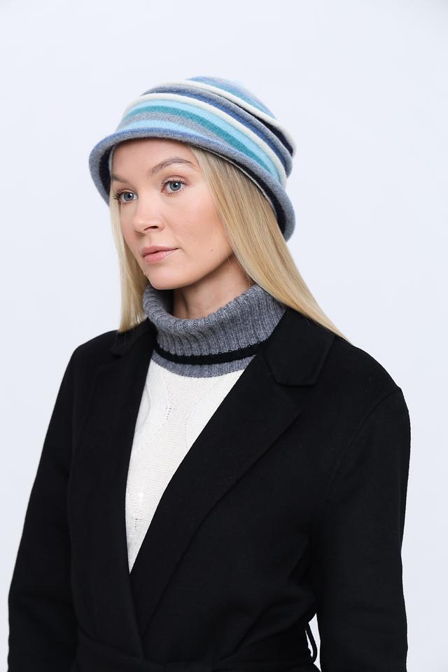 Шляпа Seeberger в полоску