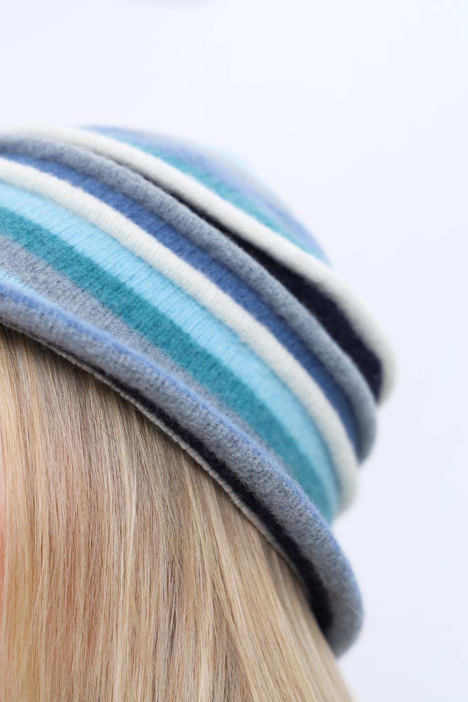 Шляпа Seeberger в полоску