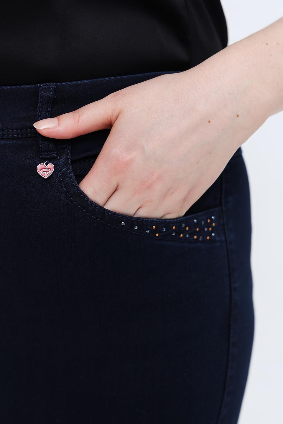 Джинсы Relaxed by Toni с декором