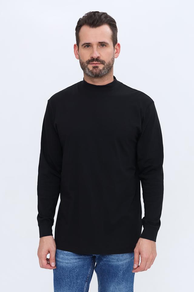 Лонгслив Ragman чёрный