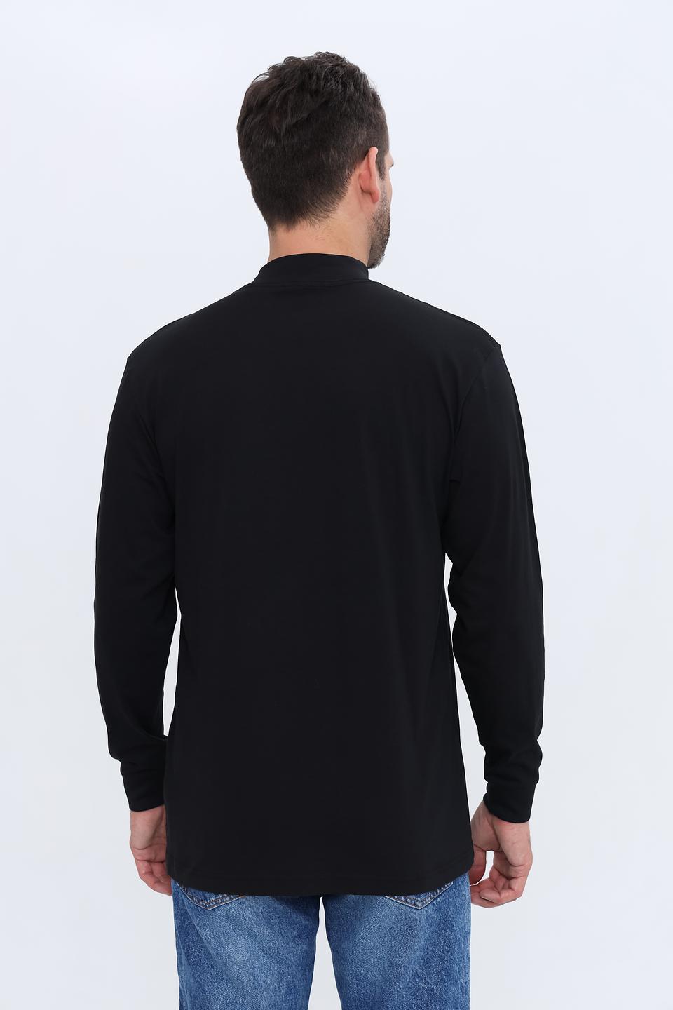 Лонгслив Ragman чёрный