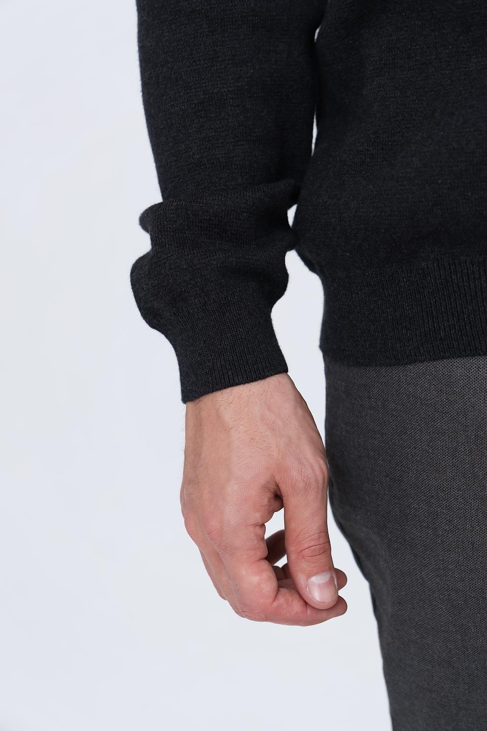 Кардиган Ragman мужской чёрный на молнии