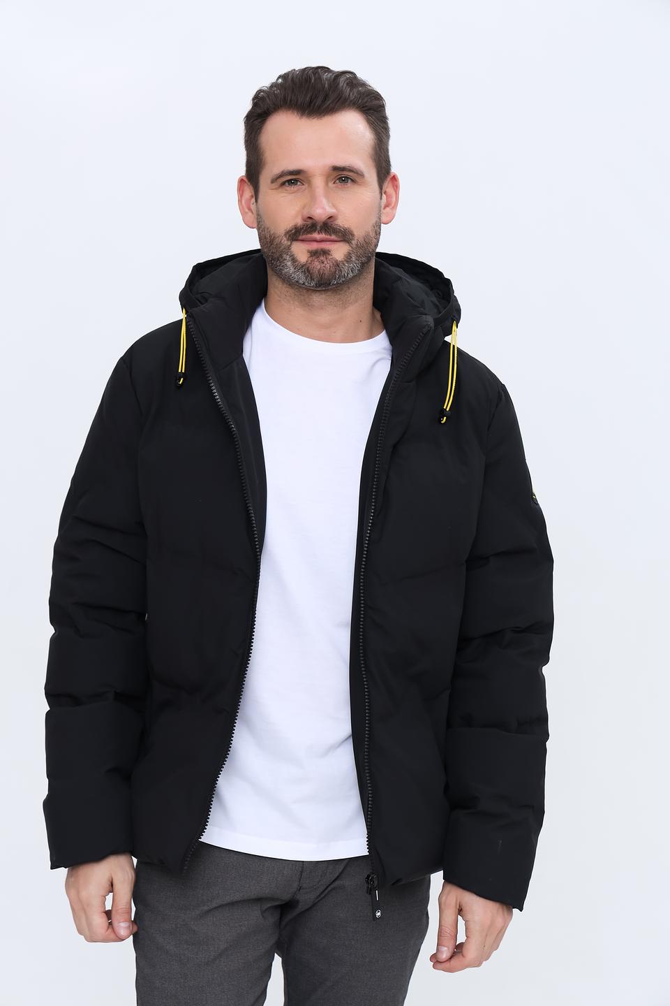 Куртка Granchio чёрная стеганая