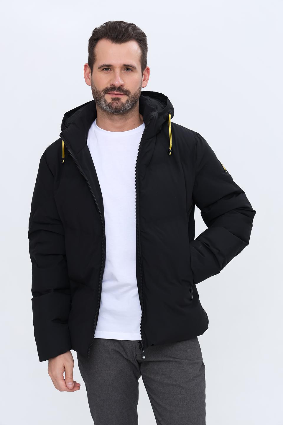 Куртка Granchio чёрная стеганая