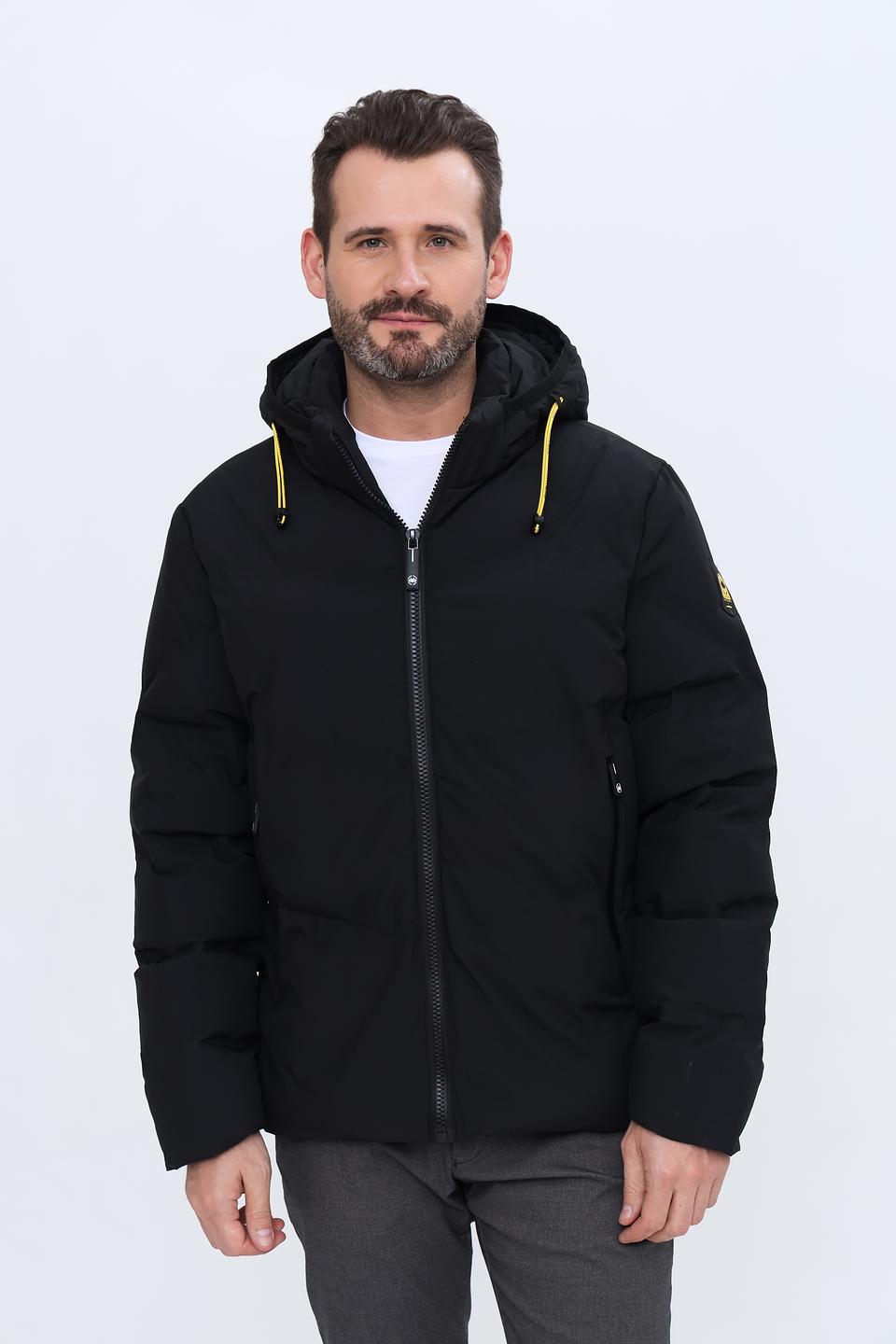 Куртка Granchio чёрная стеганая