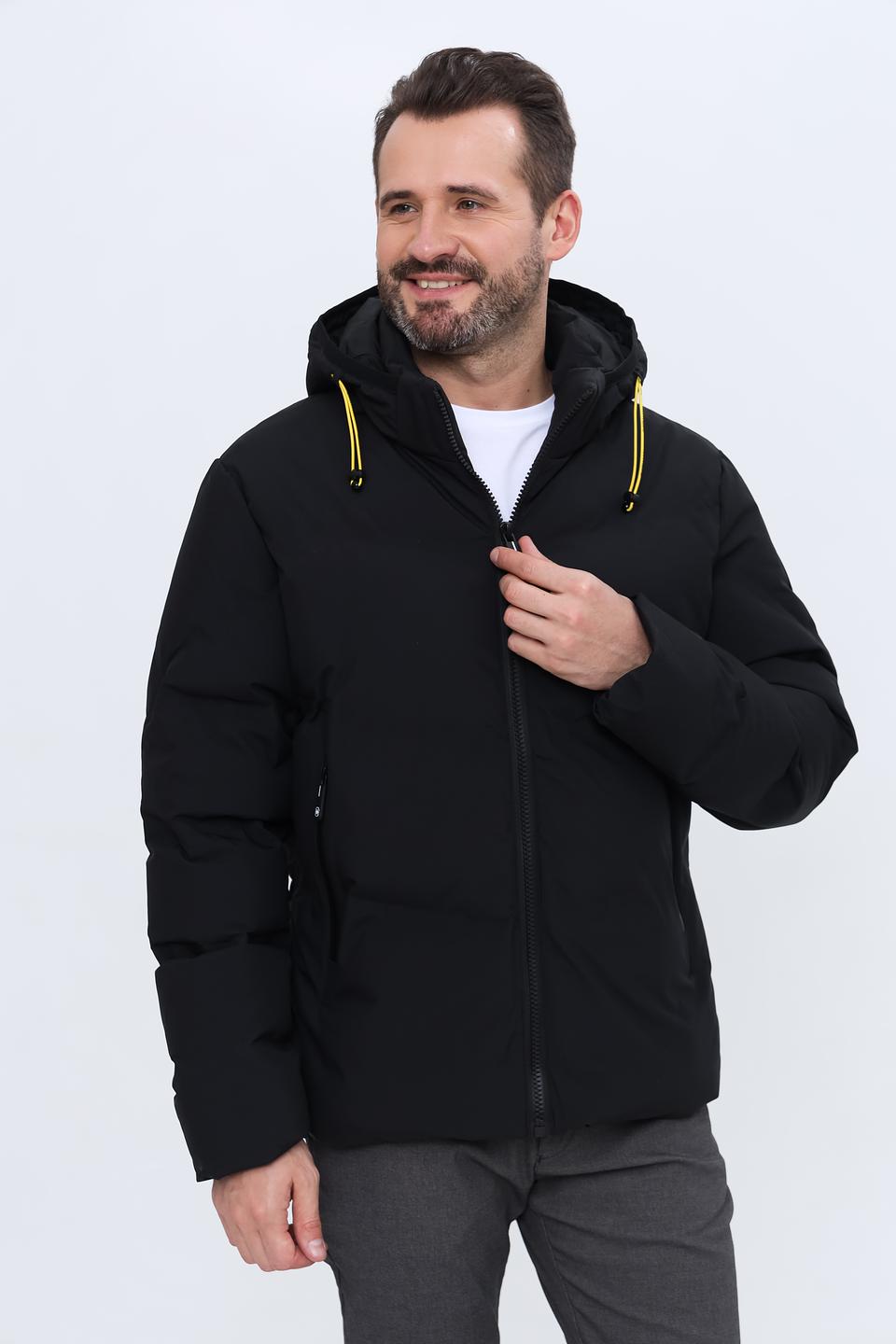 Куртка Granchio чёрная стеганая