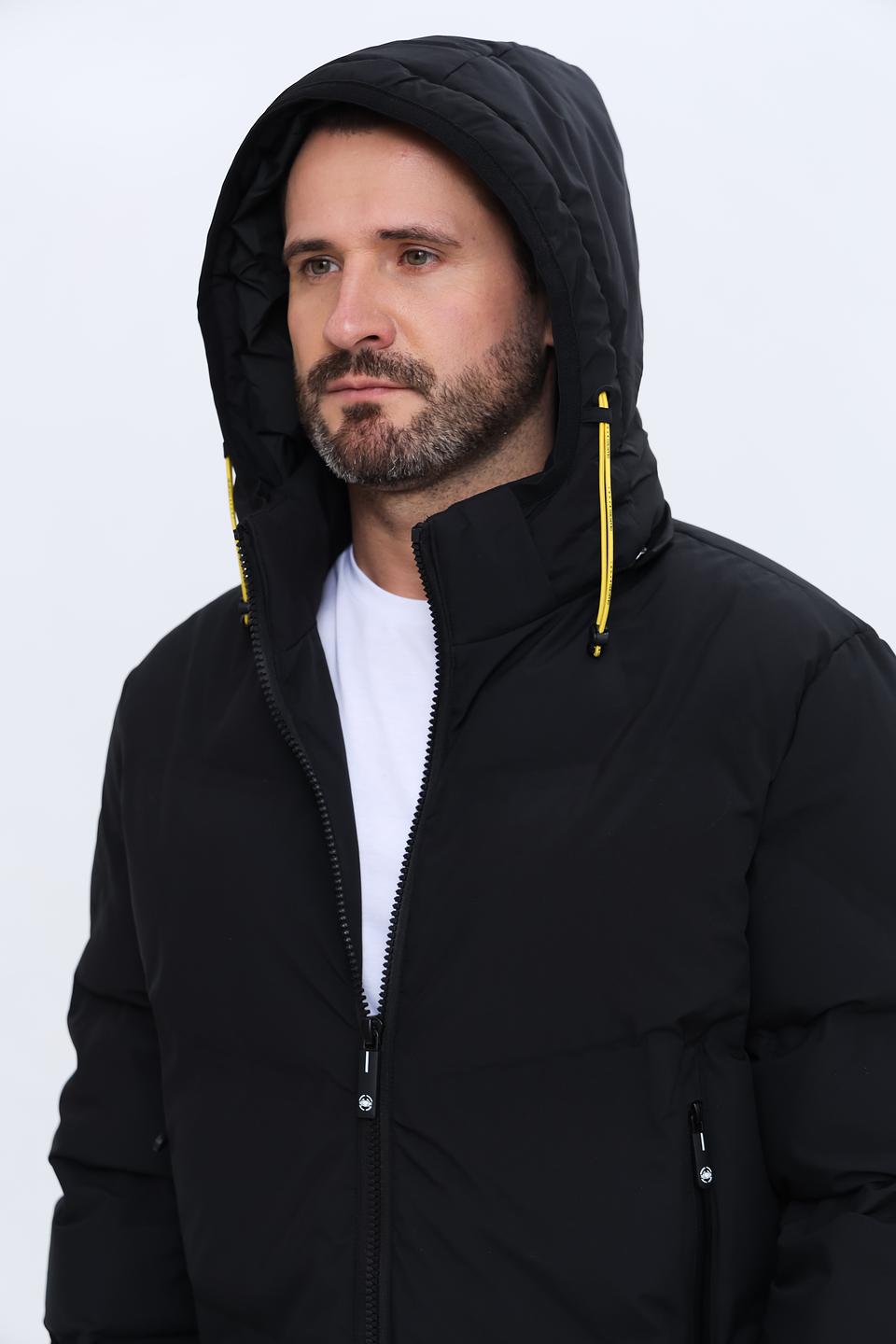 Куртка Granchio чёрная стеганая