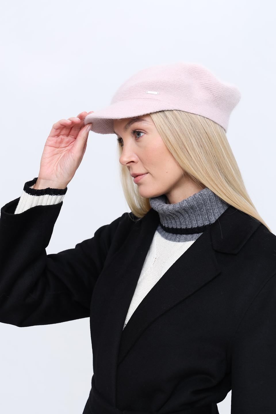 Кепка Marhatter женская пудровая