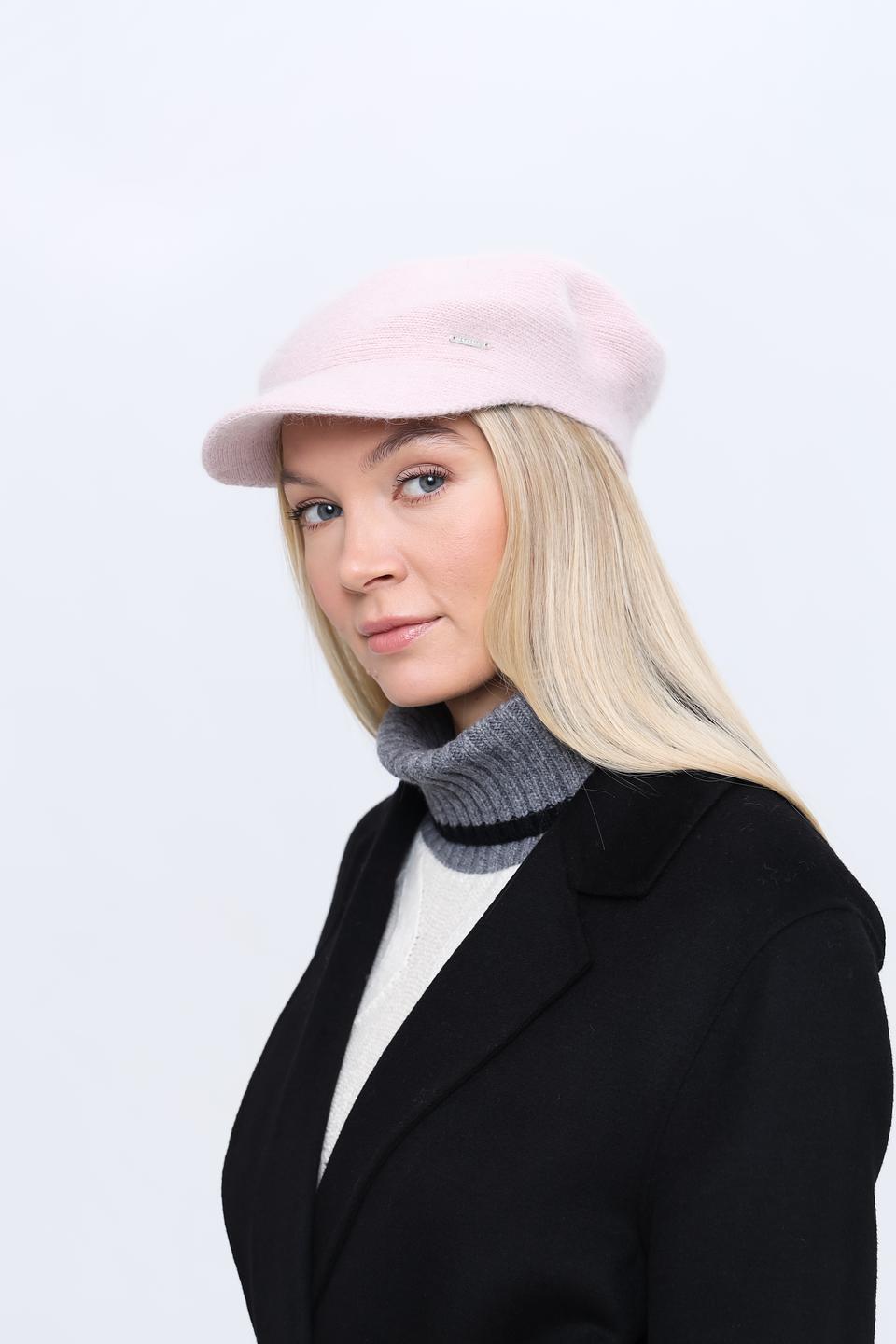 Кепка Marhatter женская пудровая