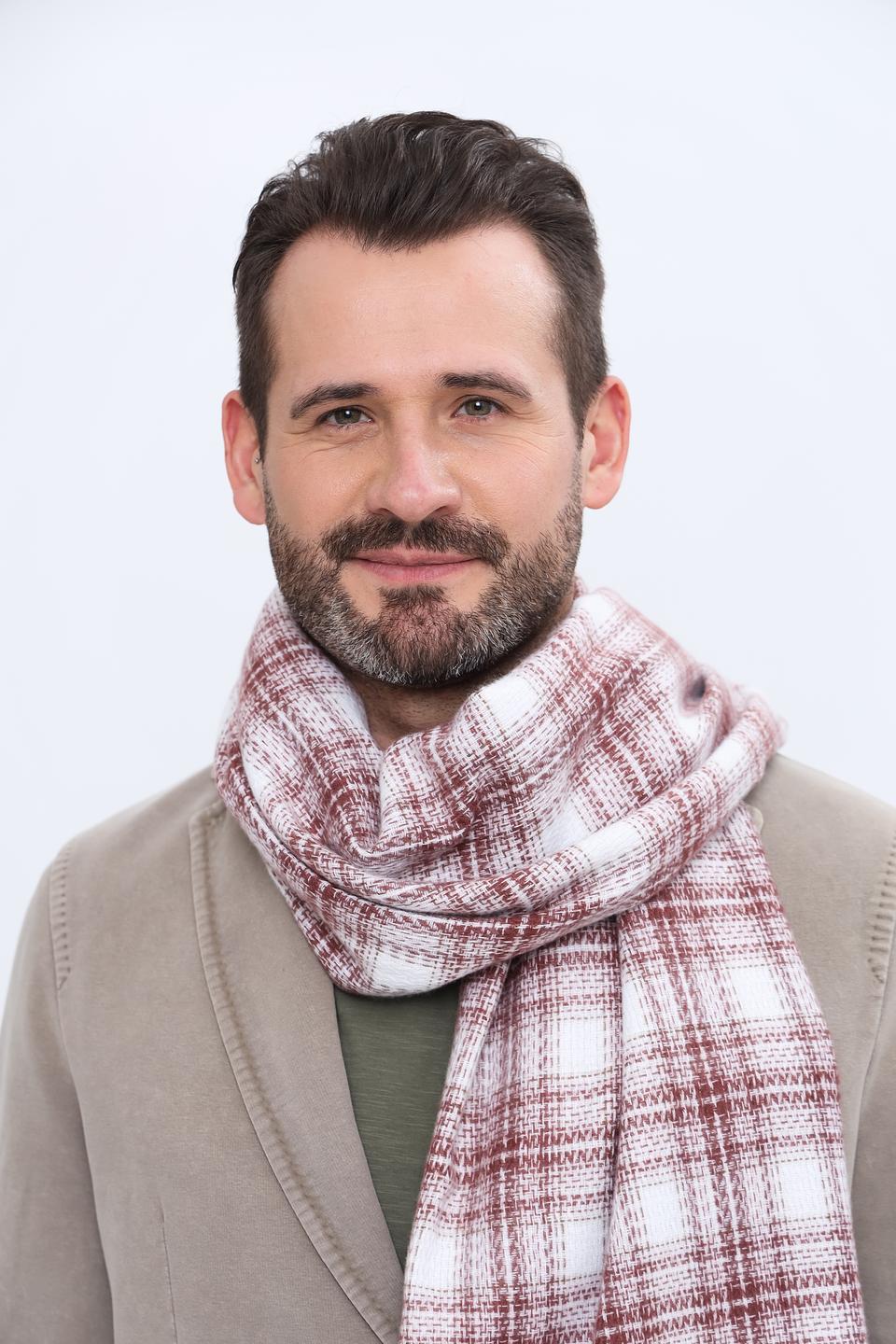 Шарф Pezzo в клетку