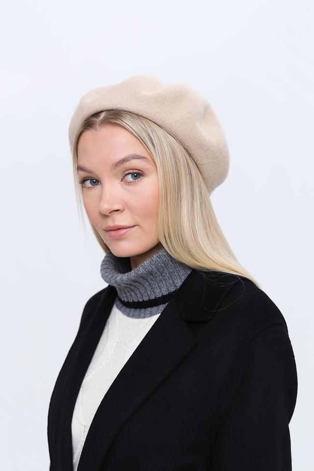 Берет Pezzo бежевый