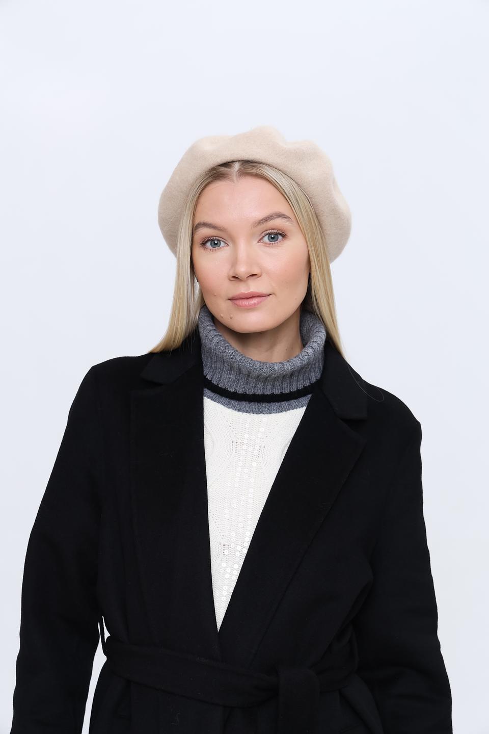 Берет Pezzo бежевый