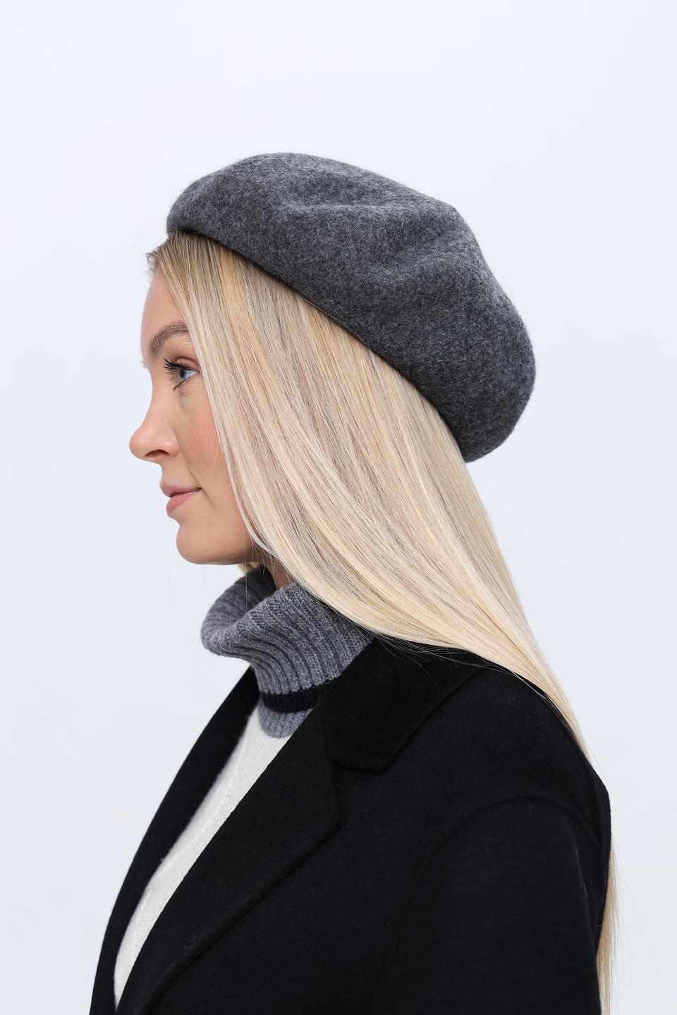 Берет Pezzo серый