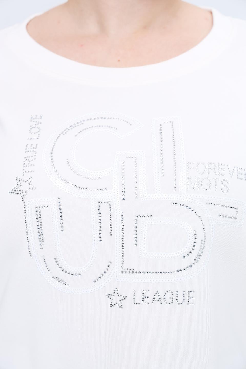 Пуловер Margittes с принтом Club