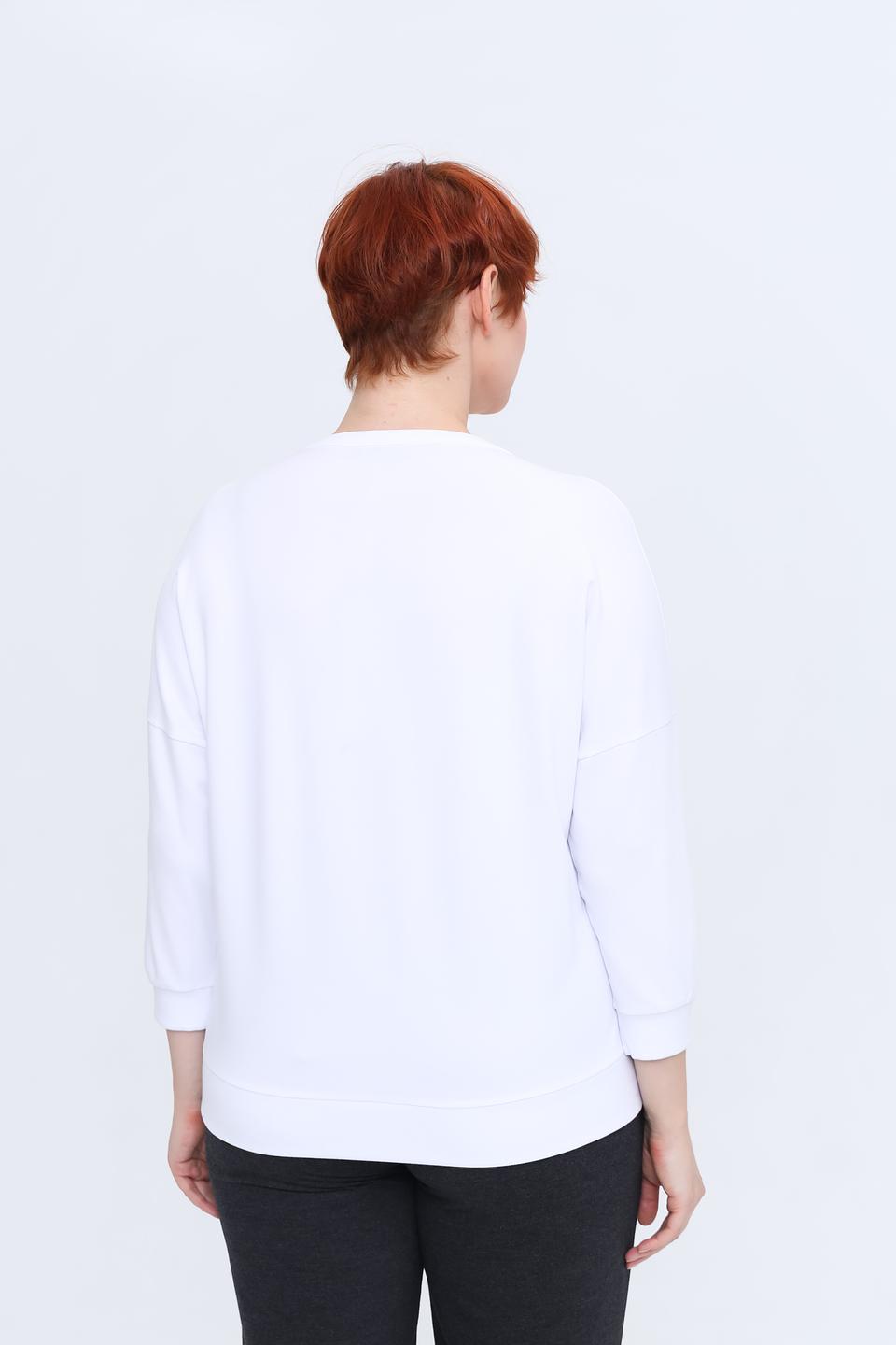 Пуловер Margittes с принтом