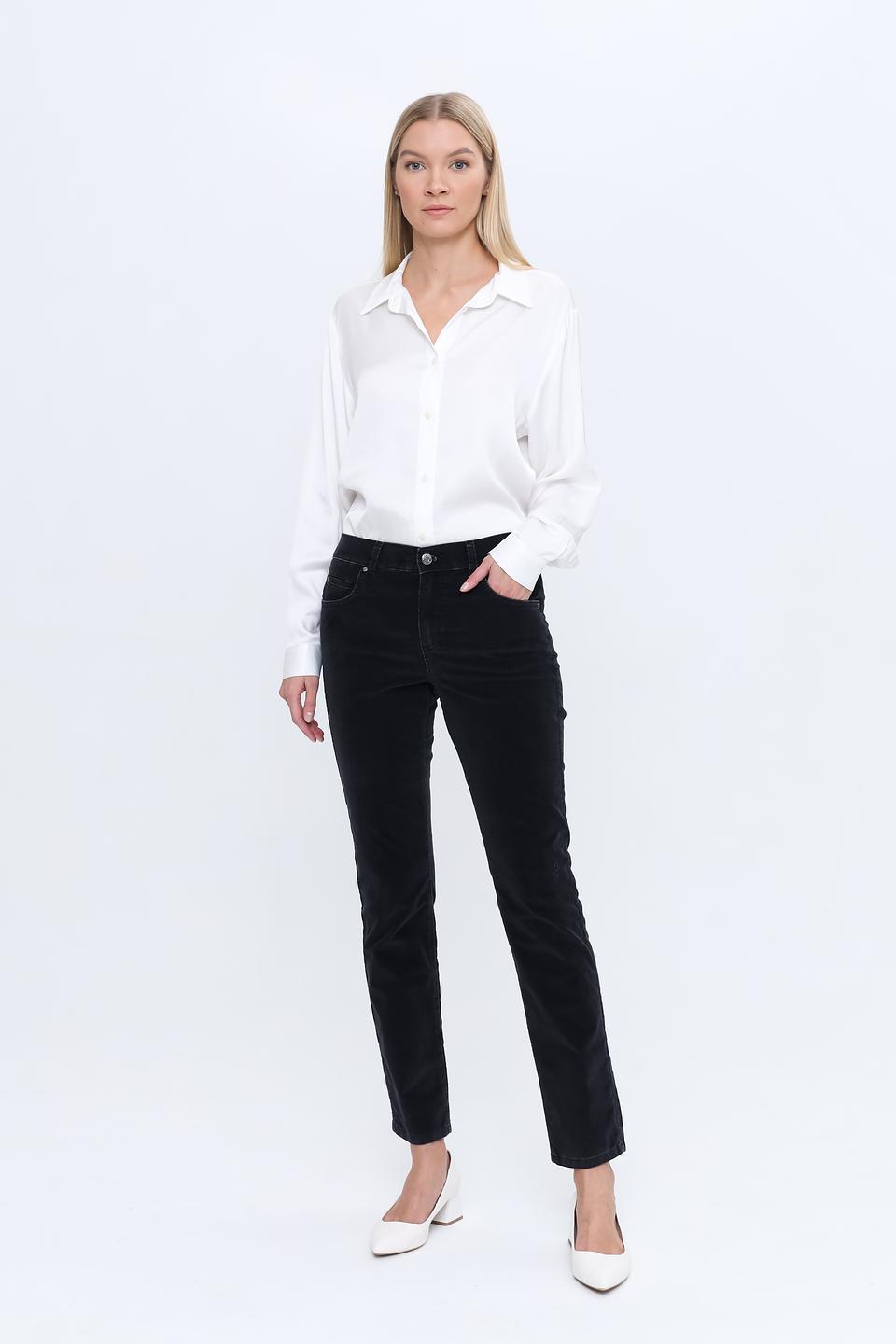 Брюки Angels вельветовые чёрные