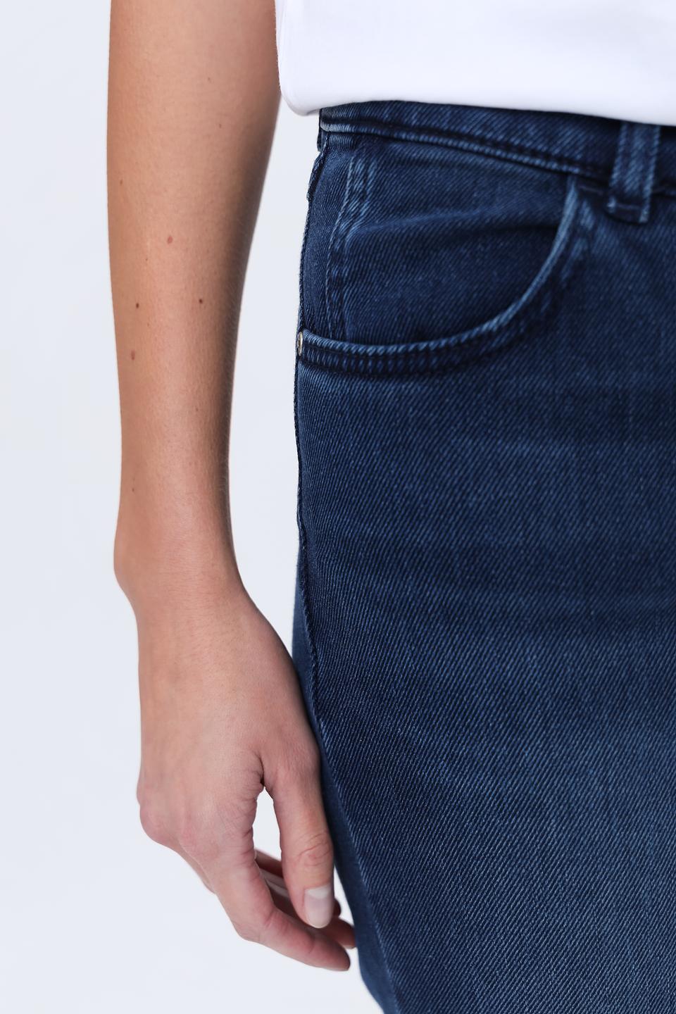 Джинсы Angels прямого кроя синие