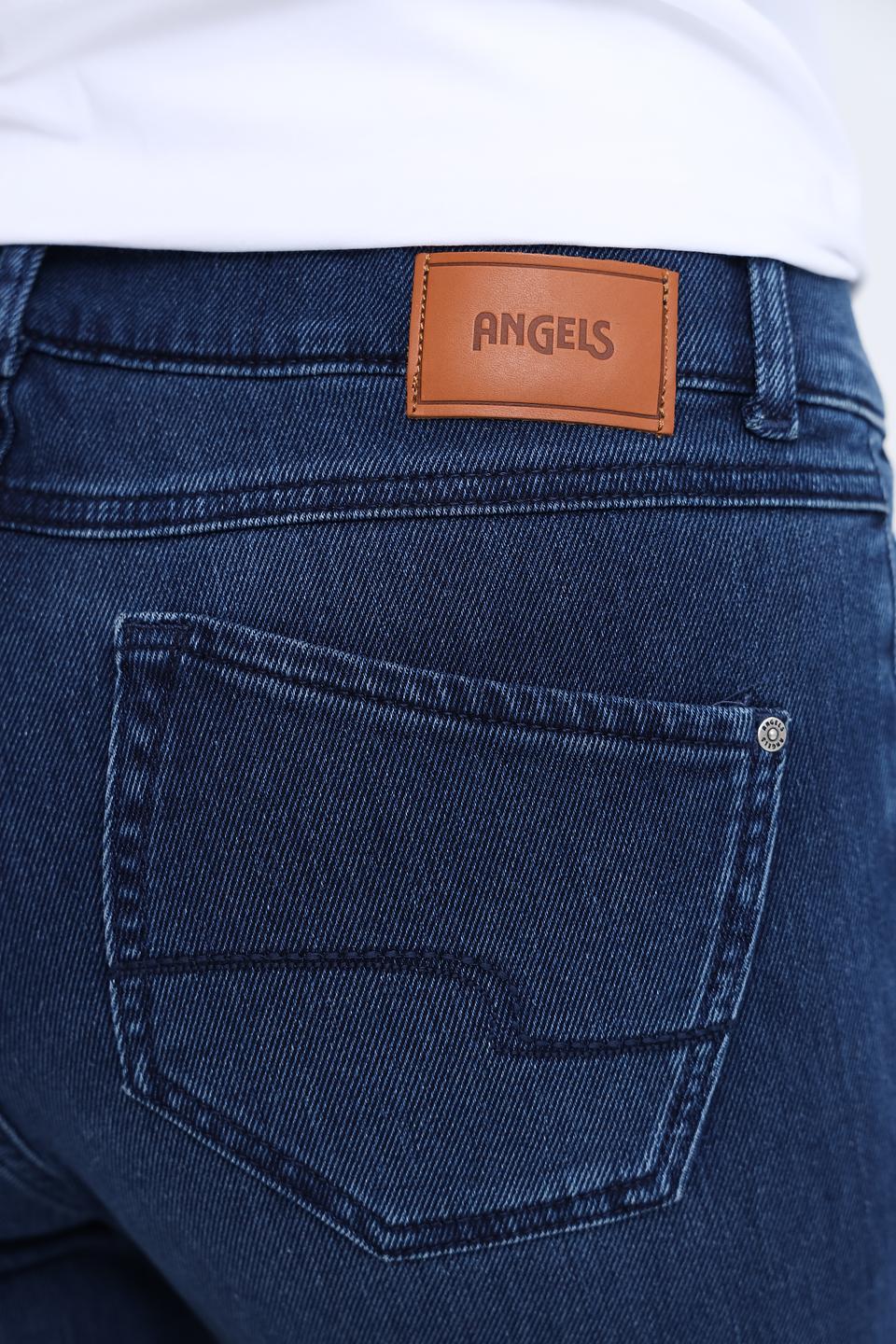 Джинсы Angels прямого кроя синие