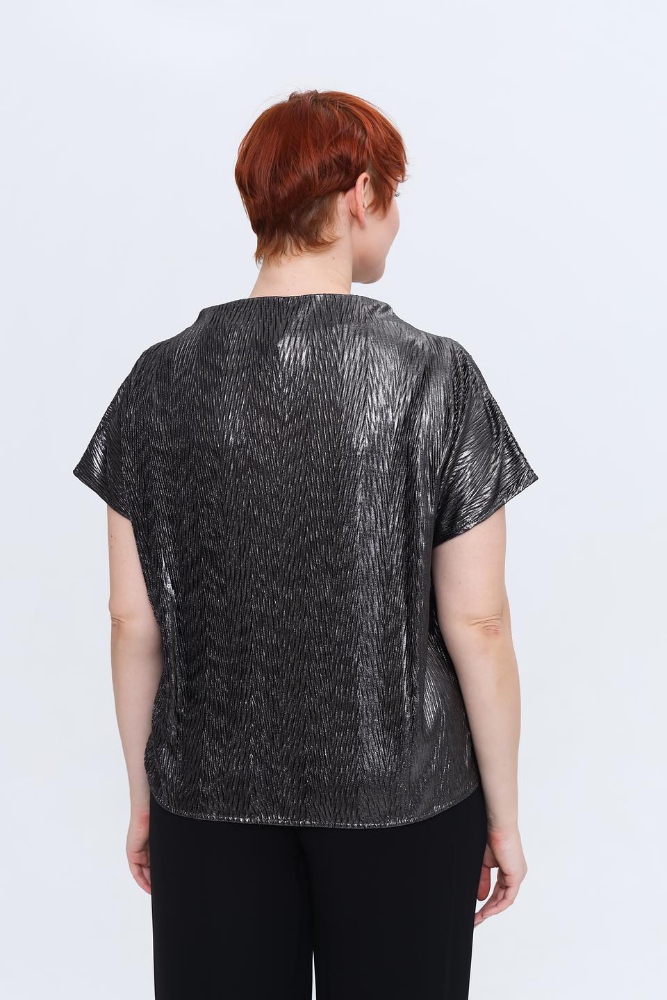 Блуза Taifun с металлическим блеском