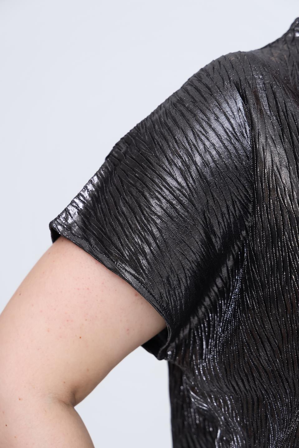 Блуза Taifun с металлическим блеском