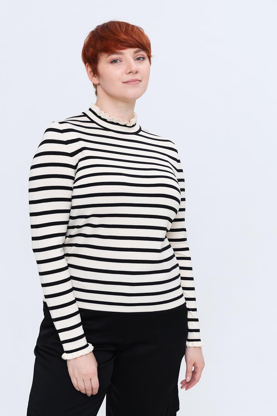 Пуловер Taifun в полоску