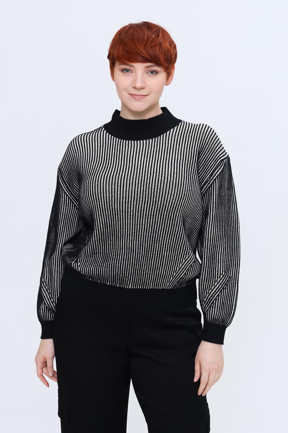 Пуловер Taifun в полоску