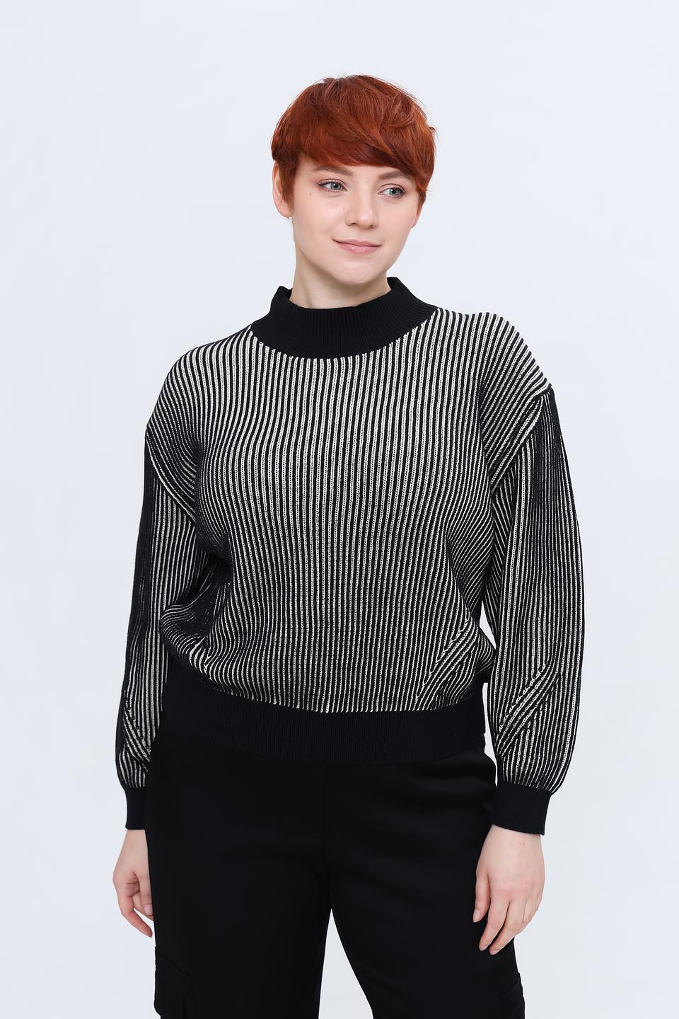 Пуловер Taifun в полоску