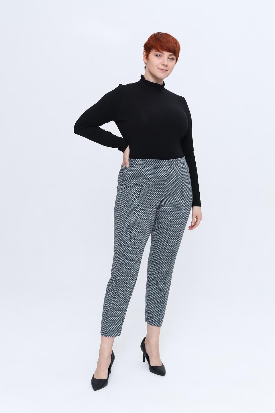 Лонгслив Gerry Weber чёрный с воротником-стойкой