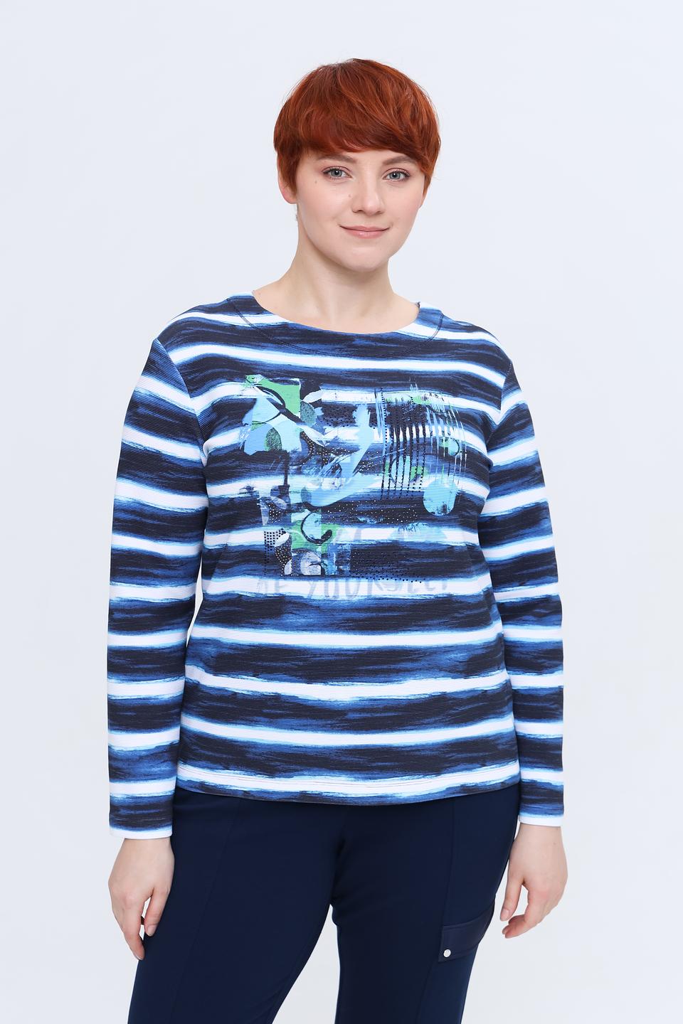 Пуловер Rabe collection в полоску