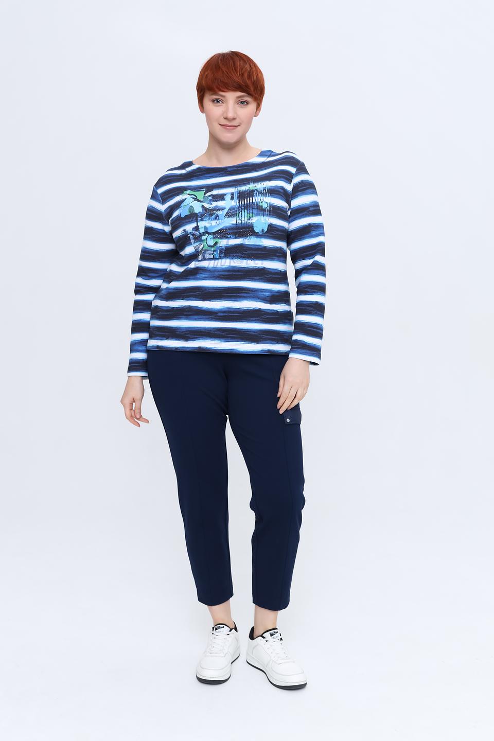 Брюки классические Rabe collection синие