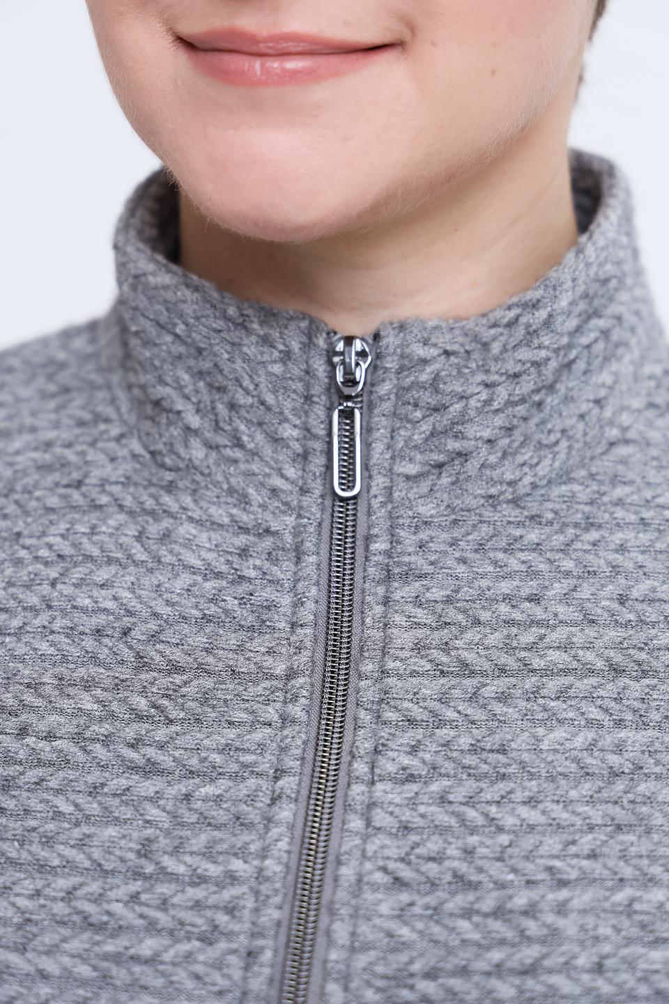 Жилет Rabe collection серый меланж