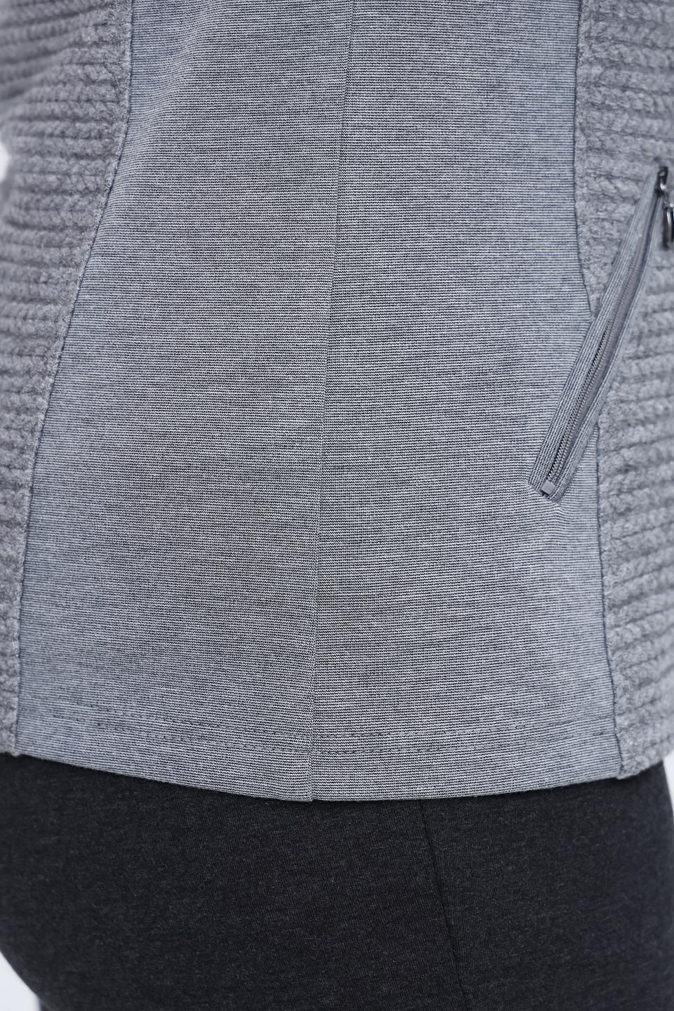 Жилет Rabe collection серый меланж