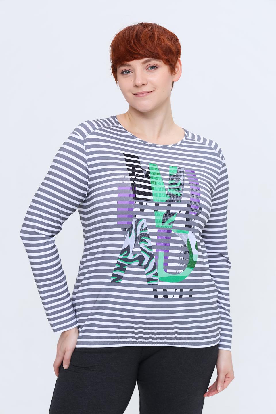 Лонгслив Rabe collection в полоску