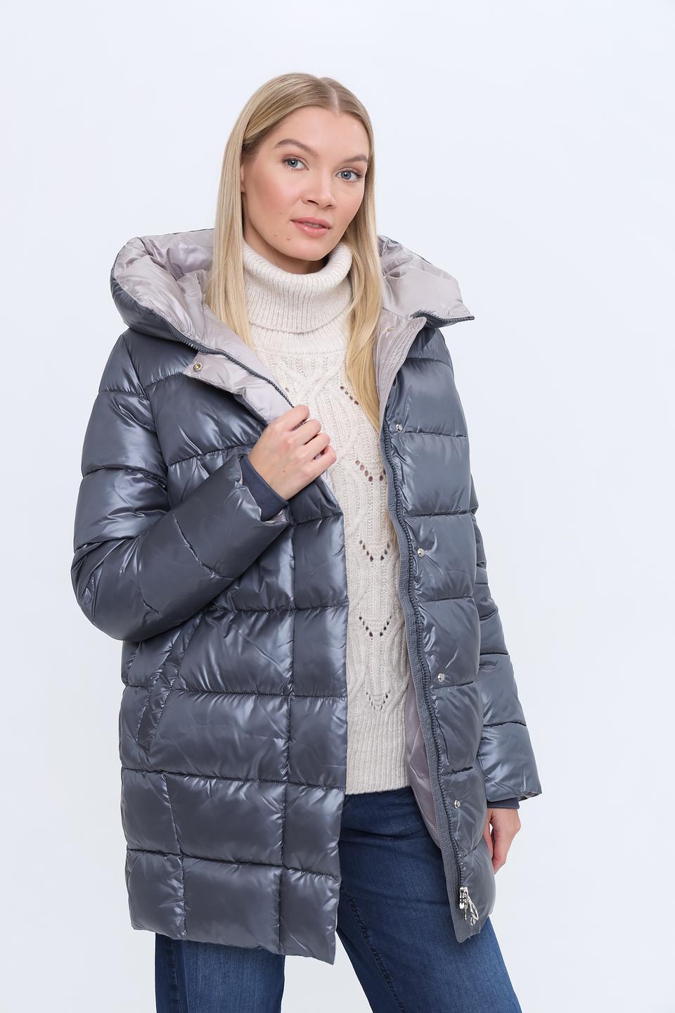 Куртка Pezzo стеганая серая