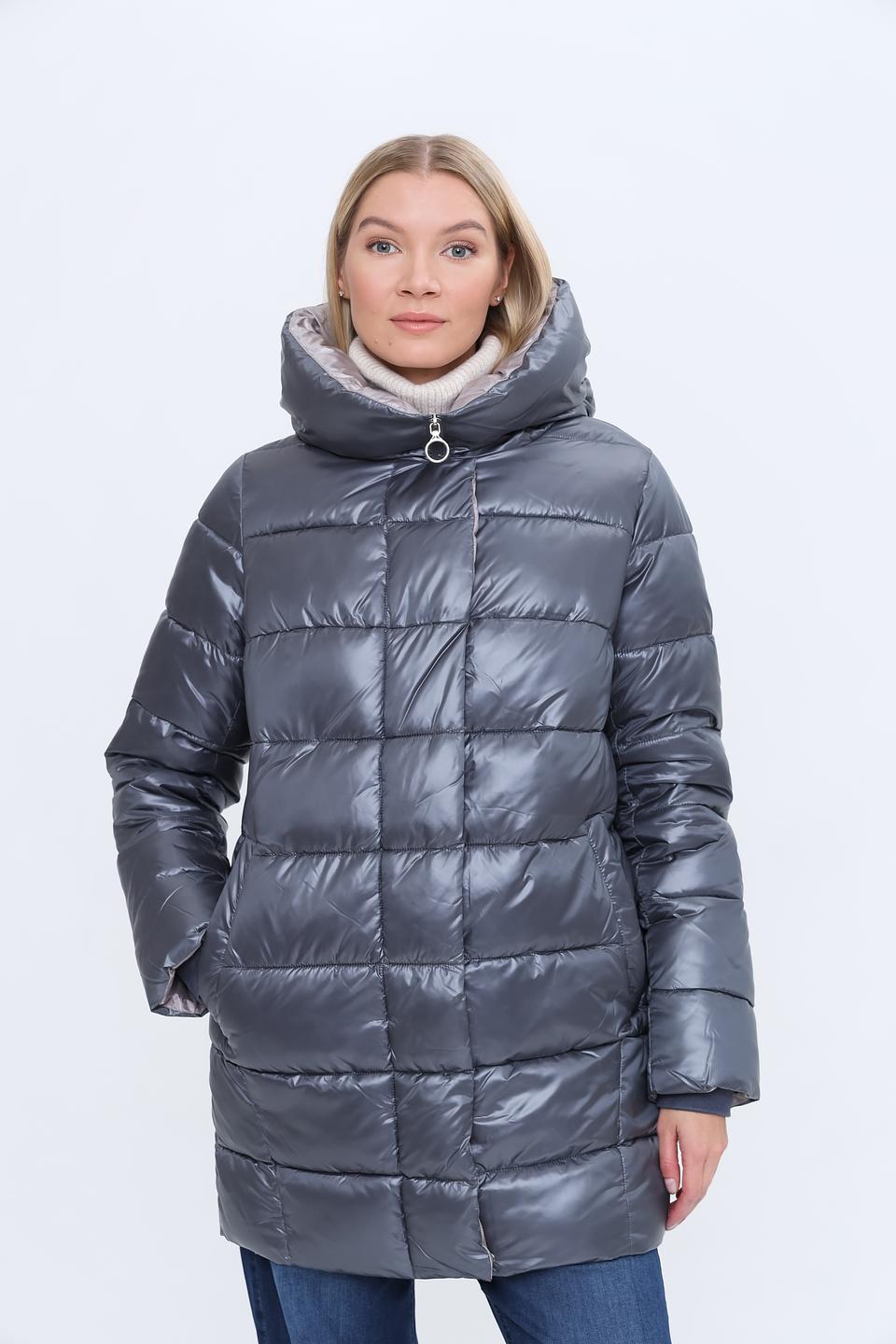 Куртка Pezzo стеганая серая